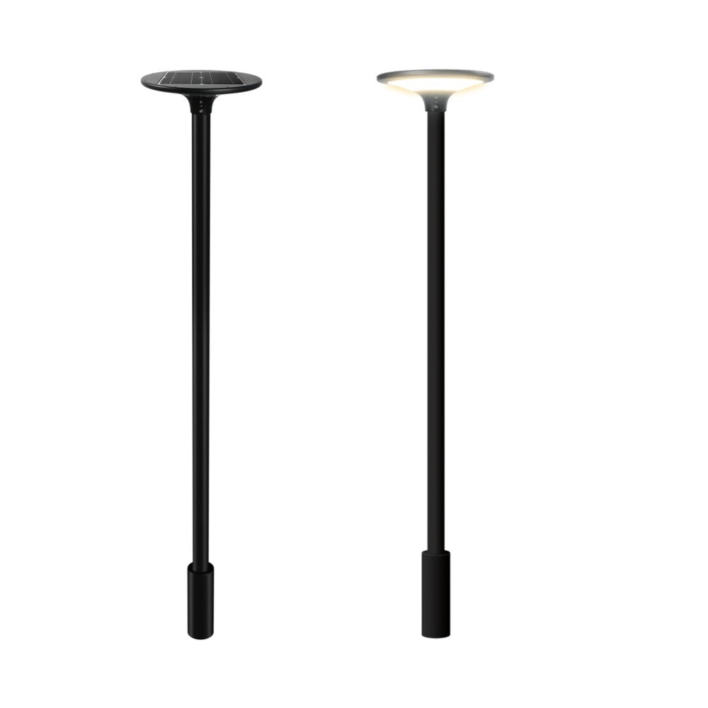 Lampadaire solaire PIR 360° 2300lm