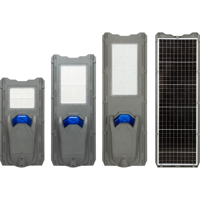 Lampadaire solaire aluminium 400W/500W/600W
