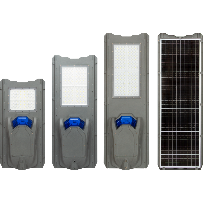 Lampadaire solaire aluminium 400W/500W/600W-Tektek
