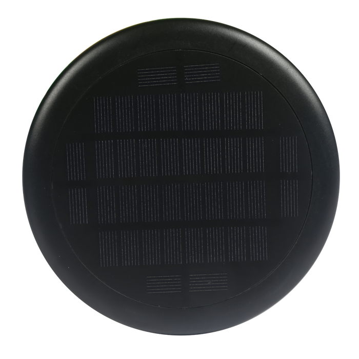 Lampe de table solaire noir-Tektek