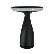 Lampe de table solaire noir