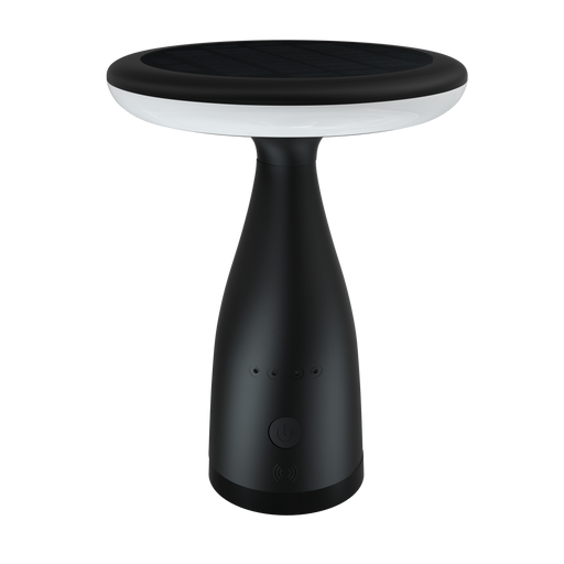 Lampe de table solaire noir-Tektek