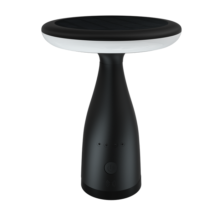 Lampe de table solaire noir-Tektek