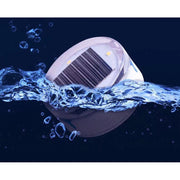 Lampe encastrable solaire pour deck et jardin