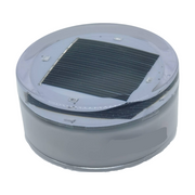 Lampe encastrable solaire pour deck et jardin