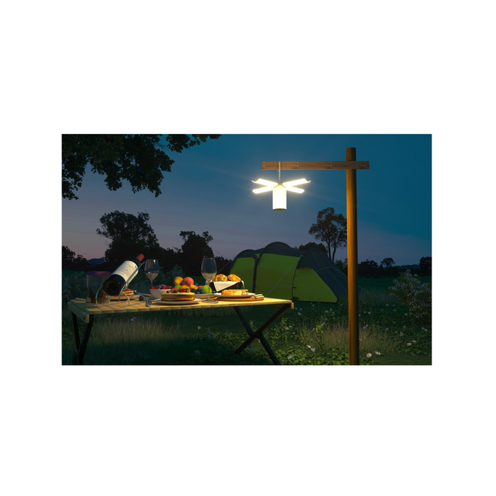 Lampe suspension solaire multifonctions Satellite