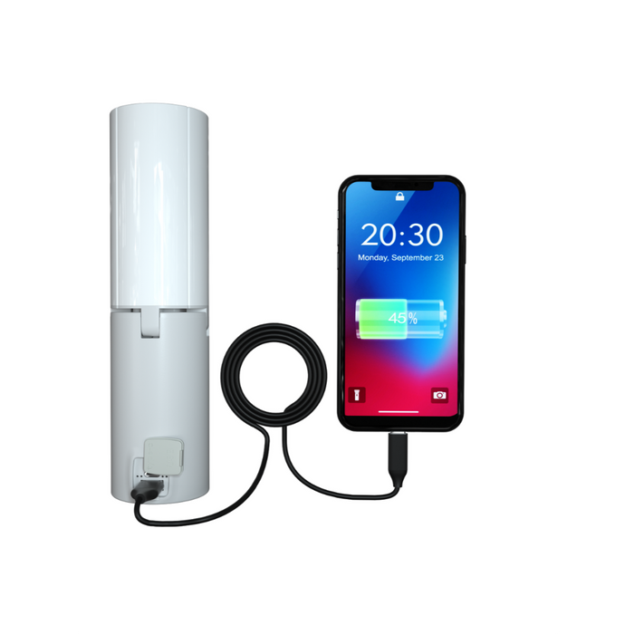 Lampe suspension solaire multifonctions Satellite