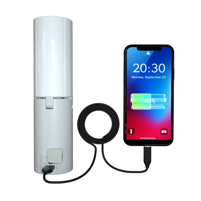 Lampe suspension solaire multifonctions Satellite