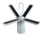 Lampe suspension solaire multifonctions Satellite