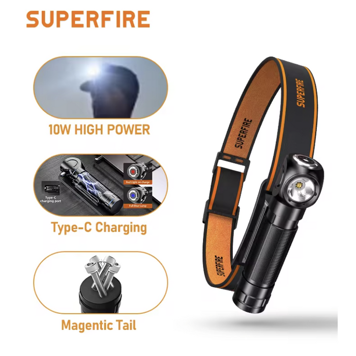 Lampe torche-Supfire TH04-S