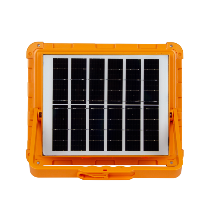 Projecteur solaire 1400 / 1800lm rechargeable et portable tout-en-un