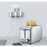 Tessan-Multiprise mural 3 prises 3 USB