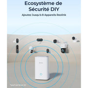Pack Reolink - Enregistreur sans fil Home Hub 64Go + 2 caméras solaires Argus 4 Pro