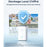 Pack Reolink - Enregistreur sans fil Home Hub 64Go + 2 caméras solaires Argus 4 Pro