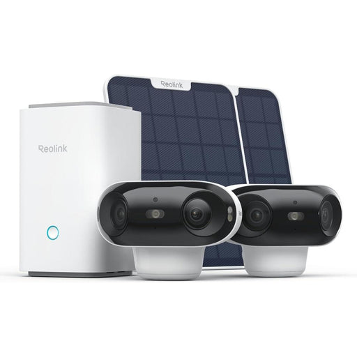 Pack Reolink - Enregistreur sans fil Home Hub 64Go + 2 caméras solaires Argus 4 Pro