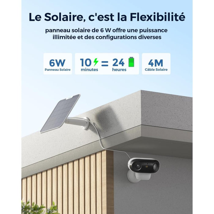 Pack Reolink - Enregistreur sans fil Home Hub 64Go + 2 caméras solaires Argus 4 Pro