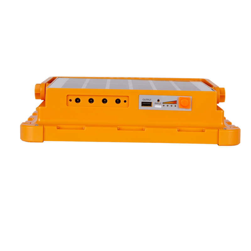 Projecteur solaire 1400 / 1800lm rechargeable et portable tout-en-un