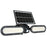 Projecteur solaire PIR double 1400lm