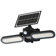Projecteur solaire PIR double 1400lm
