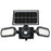Projecteur solaire PIR double 1400lm