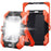 Projecteur solaire 350lm rechargeable et portable tout-en-un