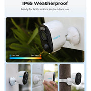 Reolink Argus 3 Pro 2024 Blanc-Caméra solaire Wifi 5MP - Détection intelligente