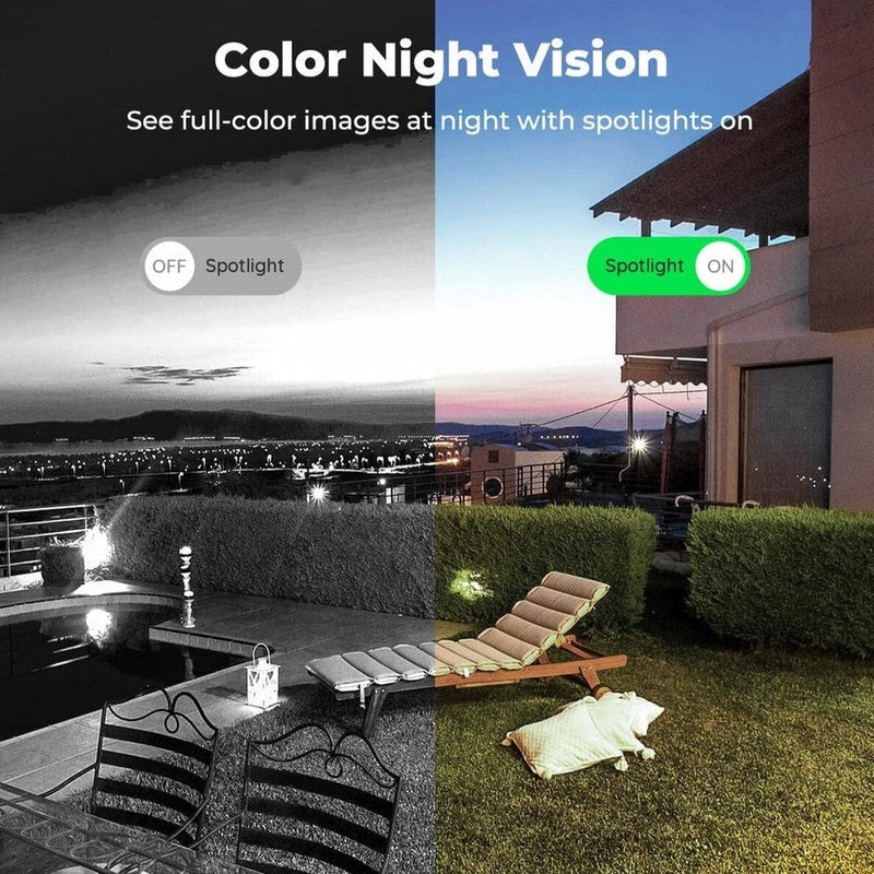 Reolink Argus 3 Pro 2024 Blanc-Caméra solaire Wifi 5MP - Détection intelligente