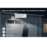 Reolink Argus 3 Pro 2024 Blanc-Caméra solaire Wifi 5MP - Détection intelligente
