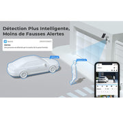 Reolink Argus 3 Pro 2024 Blanc-Caméra solaire Wifi 5MP - Détection intelligente