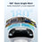 Reolink Argus 4 Pro - Caméra solaire 180° avec vision nocturne invisible, carte SD Kingston 64Go inclus