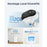 Reolink Argus 4 Pro - Caméra solaire 180° avec vision nocturne invisible, carte SD Kingston 64Go inclus