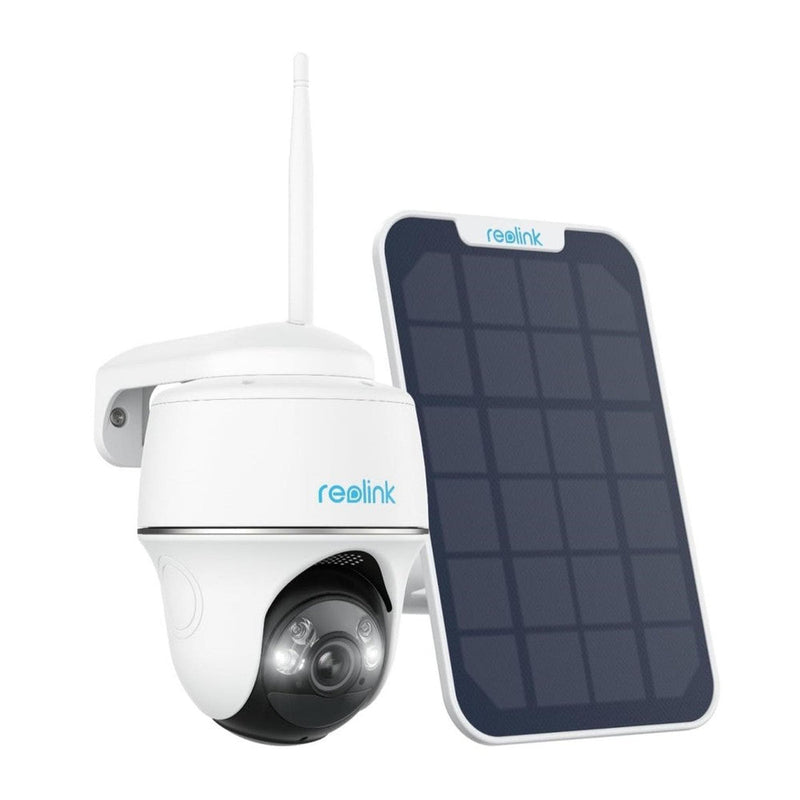 Reolink Argus PT 2024 - Caméra solaire Wifi 5MP 360°- Détection intelligente - Projecteur LED