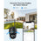 Reolink Argus PT 2024 Noir - Caméra solaire Wifi 5MP 360° avec carte SD Kingston 32Go inclus - Détection intelligente - Projecteur LED