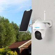 Reolink Argus PT Lite - Caméra solaire Wifi 3MP 360° - Détection intelligente