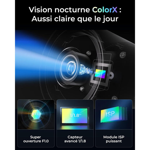 Reolink CX810 - Caméra POE 4K 8MP ColorX