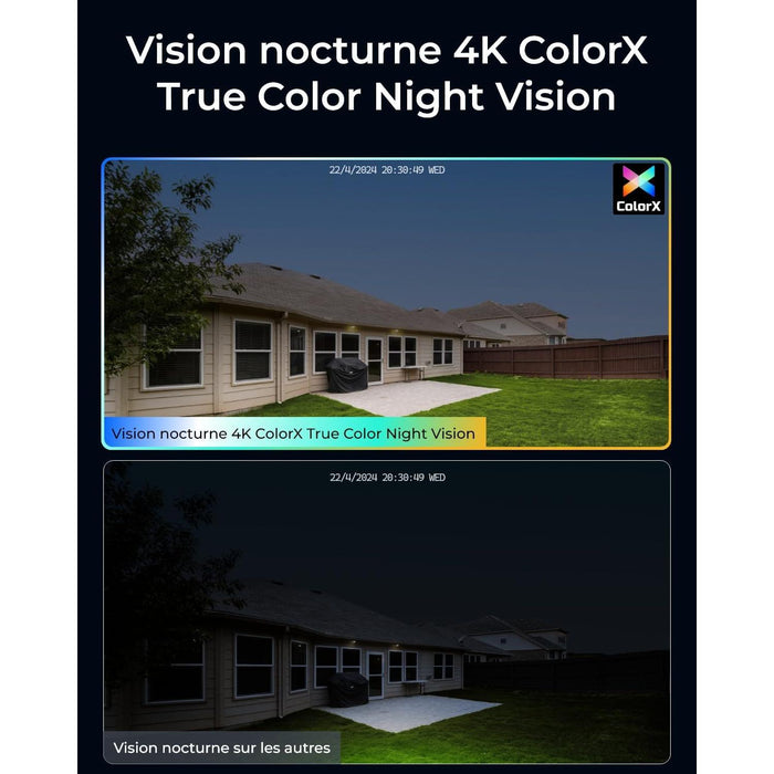 Reolink CX810 - Caméra POE 4K 8MP ColorX