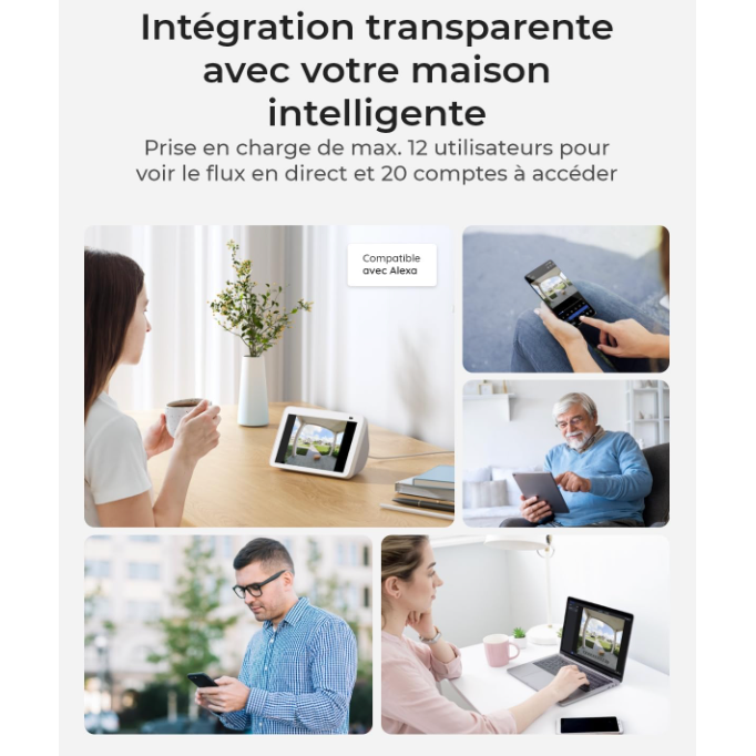 Reolink-Caméra Sonnette 2K sans Fil avec Batterie