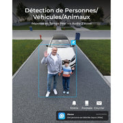 Reolink Duo 3 POE - Caméra POE étanche 16MP, double objectif 180°