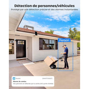 Reolink Go PT Plus - Caméra solaire 4G autonome 5MP 360° - Détection intelligente