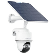Reolink Go PT Ultra - Caméra solaire 4G autonome 8MP 360° - Détection intelligente