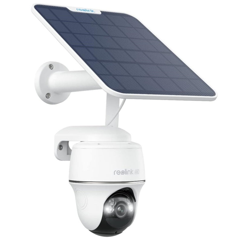 Reolink Go PT Ultra - Caméra solaire 4G autonome 8MP 360° - Détection intelligente