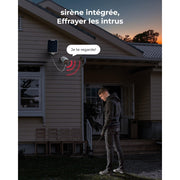 Reolink Go Plus - Caméra solaire 4G autonome 4MP-Détection intelligente