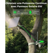 Reolink Go Ranger PT- Caméra solaire 4G autonome 8MP 360° - Infrarouge invisible