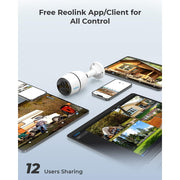 Reolink Go Ultra - Caméra solaire 4G autonome 8MP