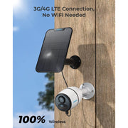 Reolink Go Ultra - Caméra solaire 4G autonome 8MP
