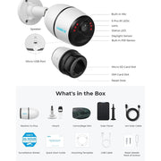 Reolink Go Ultra - Caméra solaire 4G autonome 8MP