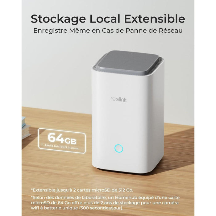 Reolink Home Hub - NVR Wifi (8 caméras max)