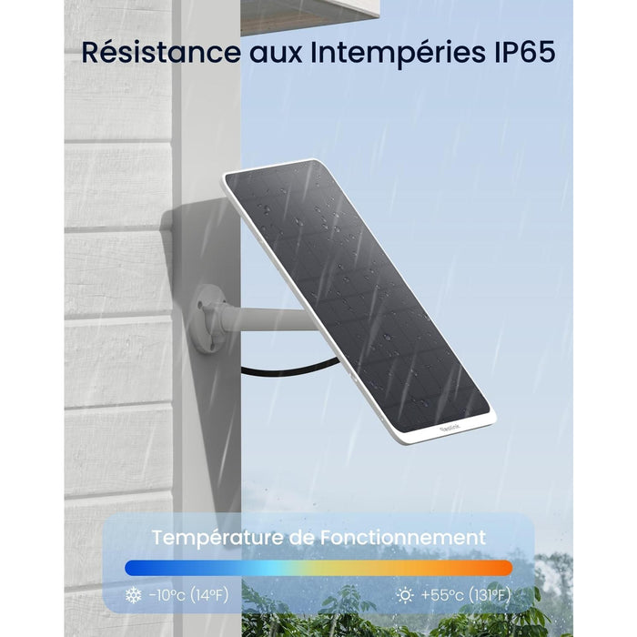 Reolink - Panneau solaire 12W pour caméra