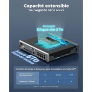 Reolink RLN8-410 - NVR 8 canaux POE 4K - 2To inclus