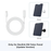Reolink-ext type-C 4.5m blanc & noir